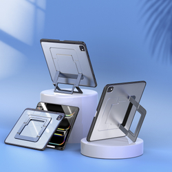Чехол с многоугольной подставкой для планшета iPad Pro 13 (2024-), серия Axis Series Case от Dux Ducis