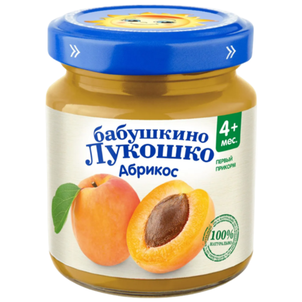 Пюре Бабушкино лукошко 100г Абрикос
