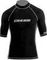 Гидрофутболка-рашгард Cressi Rash Guard с коротким рукавом черно-серая