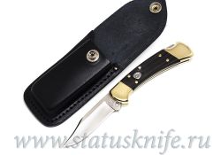 Нож BUCK 0112BRSA 112 RANGER DYMONDWOOD/BRASS AUTO KNIFEфотография - 9