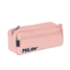 Penal \ Пенал \ Pencil case 2-zipped rectangular pencil case, pink