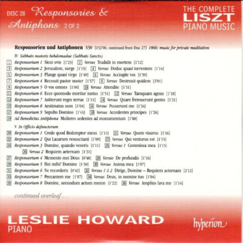 Leslie Howard / Liszt: The Complete Piano Music (99CD)