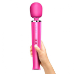 Розовый матовый жезловый вибратор с 20 режимами Le Wand