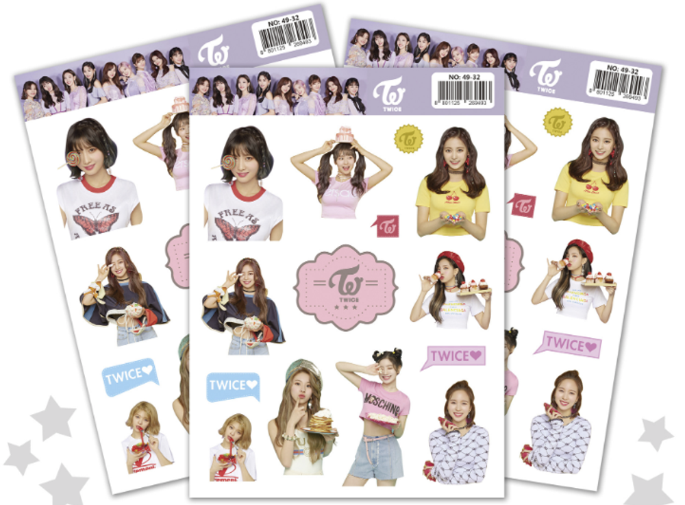 Стикер-пак TWICE - What is love? Стикер-пак TWICE - What is love?