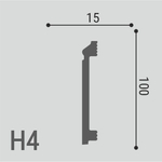 Плинтус Н 4