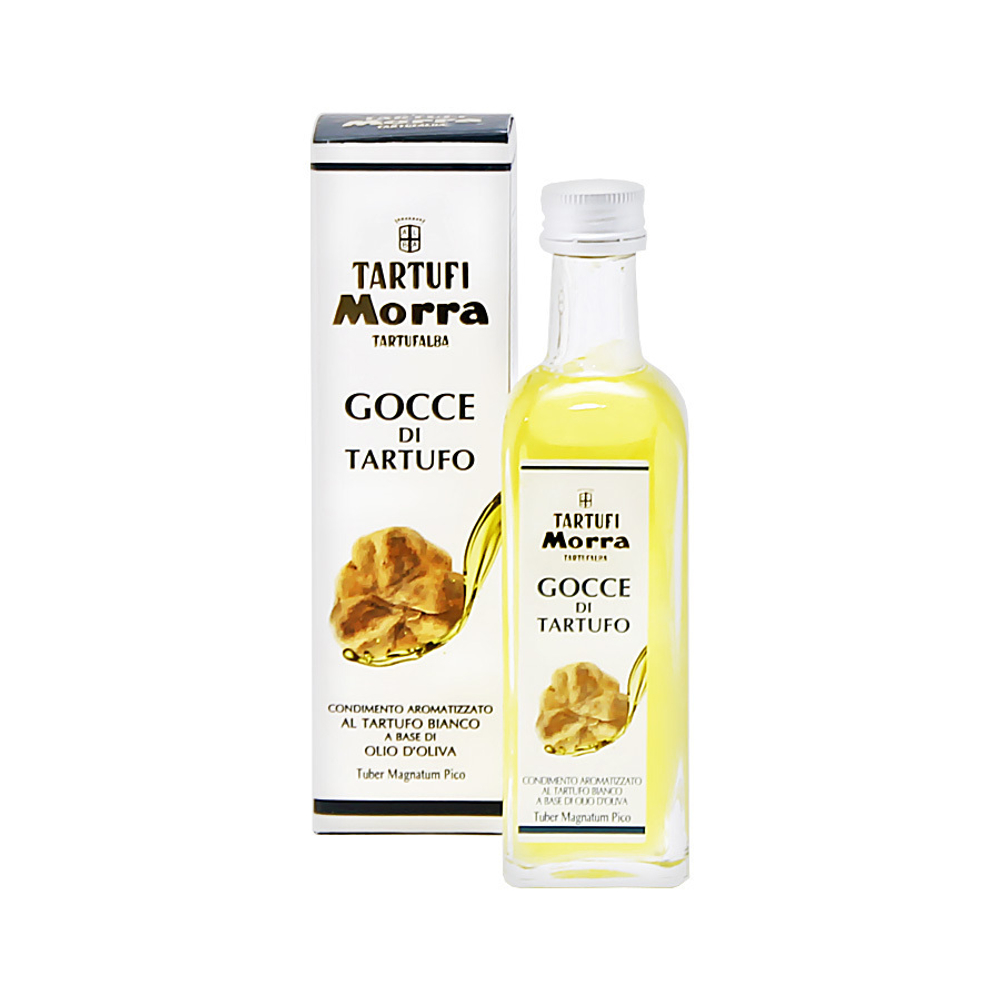 Масло трюфельное, белый трюфель из Альбы, ТАРТУФИ МОРРА, 55мл