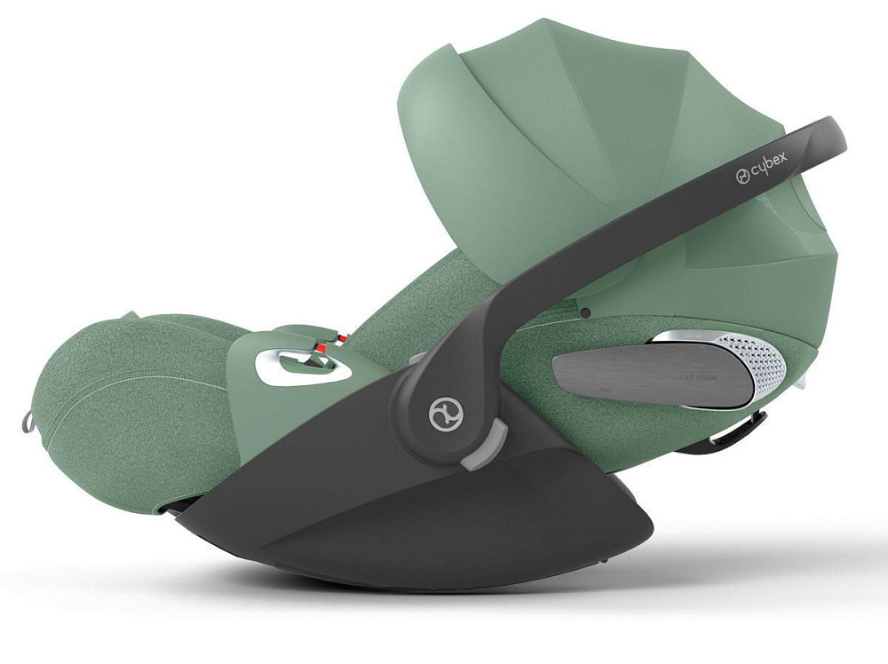 Коляска 3 в 1 Cybex Priam IV Rosegold complete и автокресло Cloud T i-Size Leaf Green Plus Mirage Grey