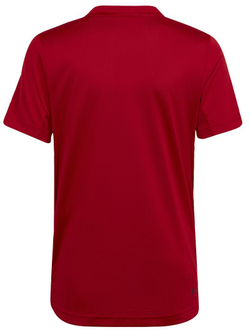 Футболка для мальчика теннисная Adidas Boys Club Tee - better scarlet