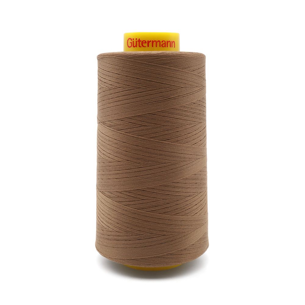 Нитка Gutermann Mara 120 (5000 метров), 1 боб., универсальная | 180 золотистая охра