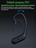 Блютуз TWS адаптер KZ AE01 Ear hooks С Pin