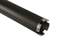 Коронка алмазная LASER по железобетону 52 мм, 1 1/4" , L=450мм, Штурм — фото 2