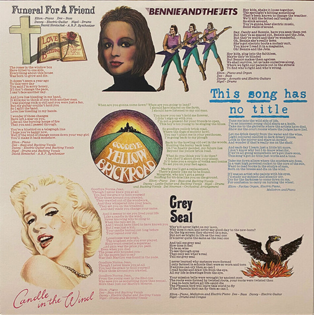Elton John / Goodbye Yellow Brick Road (2LP)