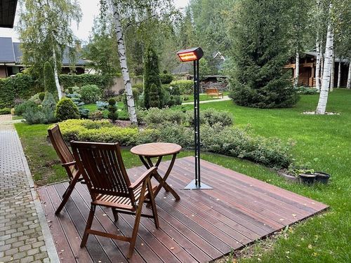 Уличный электрический обогреватель Heliosa 992 IPX5 Hi Design, черный