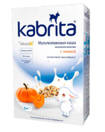 Каша Kabrita Мультизлаковая с тыквой (6+) 180 г