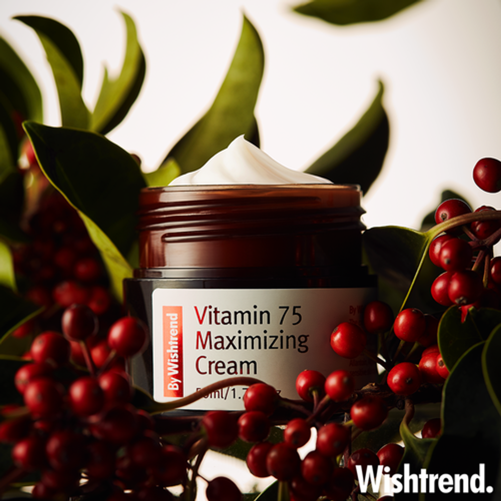 By Wishtrend Крем витаминный с экстрактом облепихи – Vitamin 75 maximizing cream, 50мл