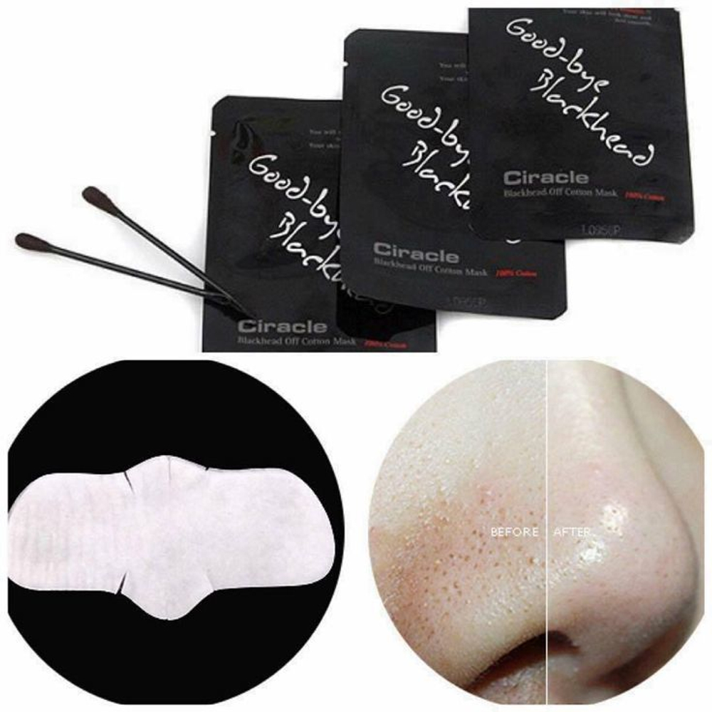 Ciracle Pore Good-bye Blackhead Off Cotton Mask салфетки от черных точек