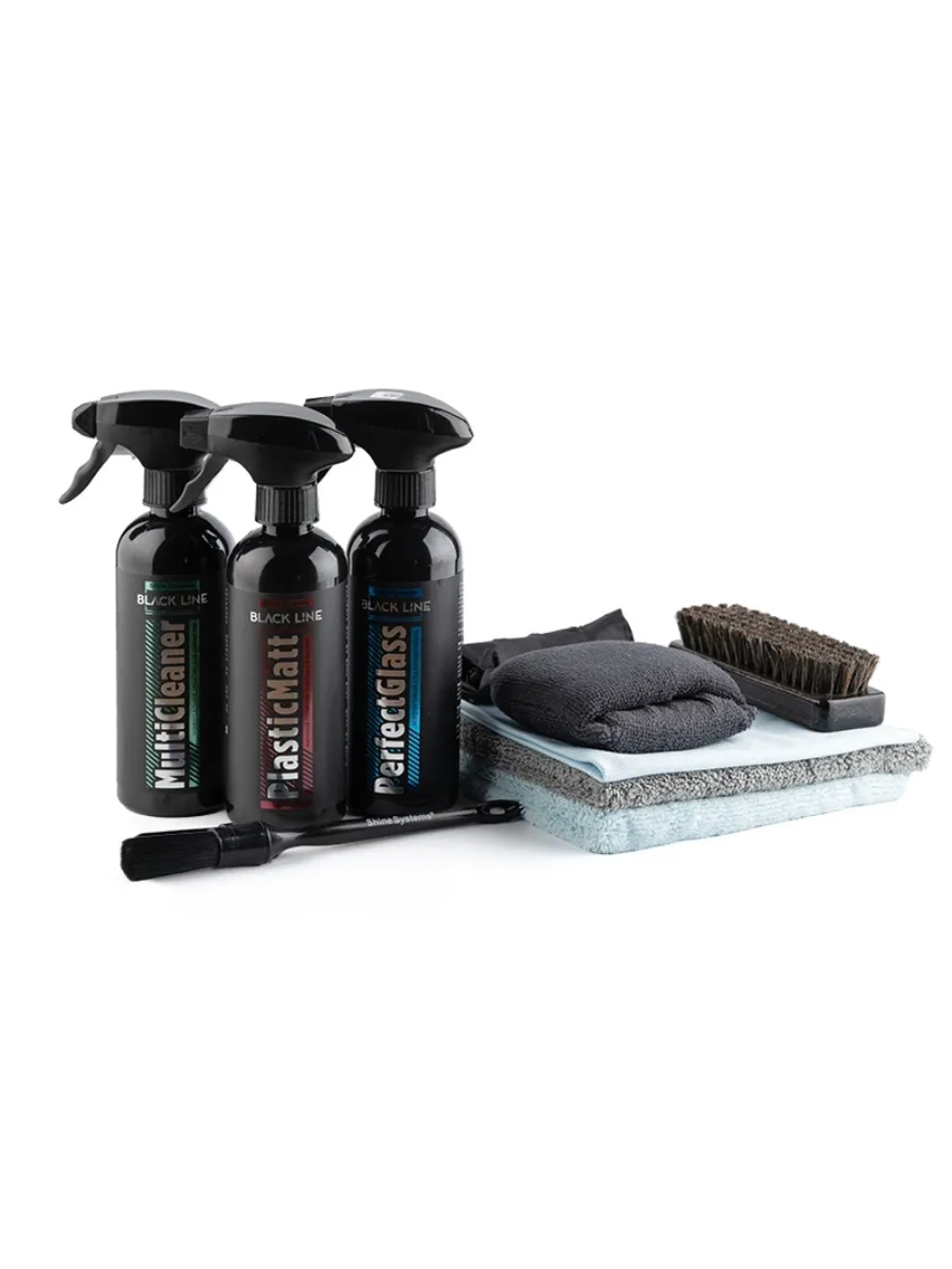 Shine Systems Black Line InteriorCare Kit - набор для ухода за интерьером