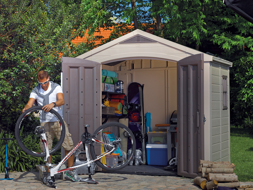 Пластиковый хозблок Keter Factor 8x6