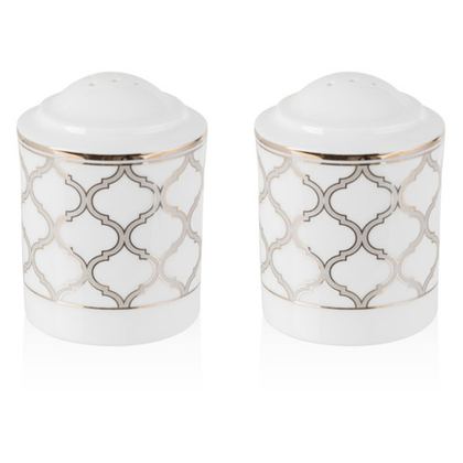 Набор для соли и перца 7см Noritake Царский дворец платиновый
