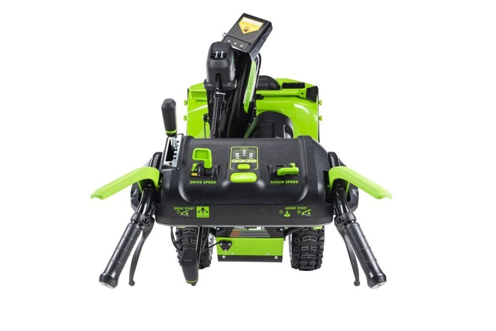 Снегоуборщик Greenworks GD82ST56, 82v, 61 см, в комплекте 3 шт. АКБ 2.5 А·ч и двойное ЗУ (самоходный ,аккумуляторный) 2602807U3А