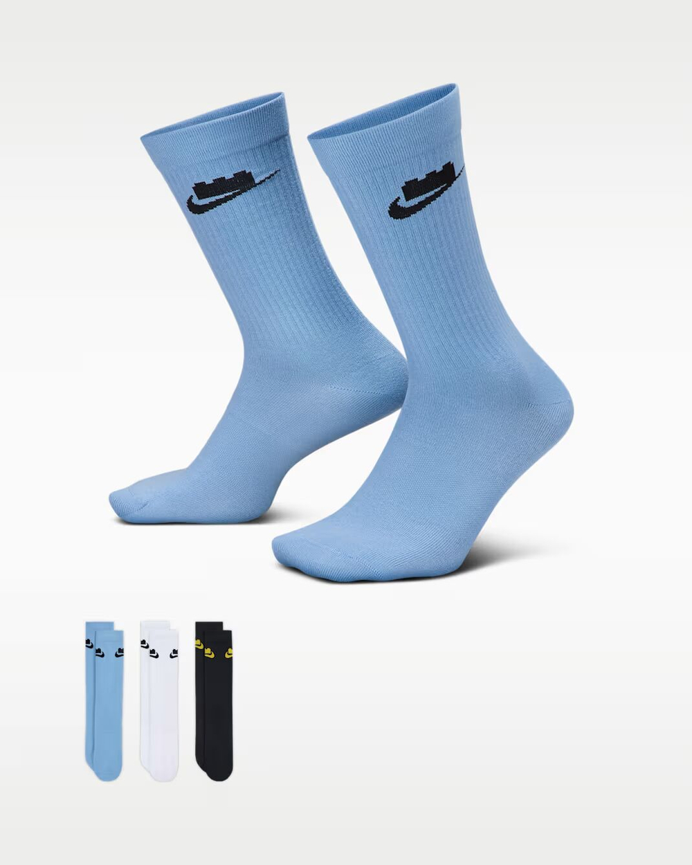 Коллекция Nike x LEGO® «Everyday Essentials» Носки Crew (3 пары)