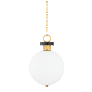 Corbett Haru Pendant, 34 cm, Vintage Brass