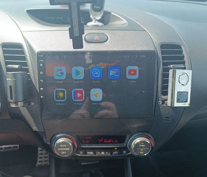 Магнитола для KIA Cerato 2013-2018 - Vaycar VA27-0280 на Android 13, Быстрая, 4G SIM-слот