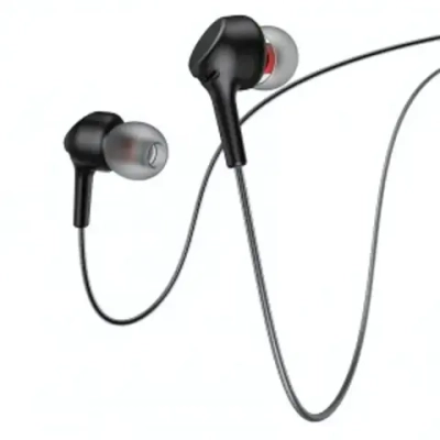 Гарнитура HOCO M78, вакуумные, разъем Jack, кабель 1.2 м Black