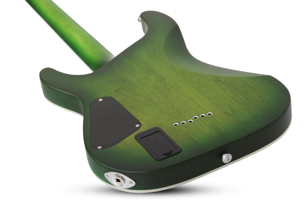 Schecter C-1 PLATINUM SATIN GREEN BURST