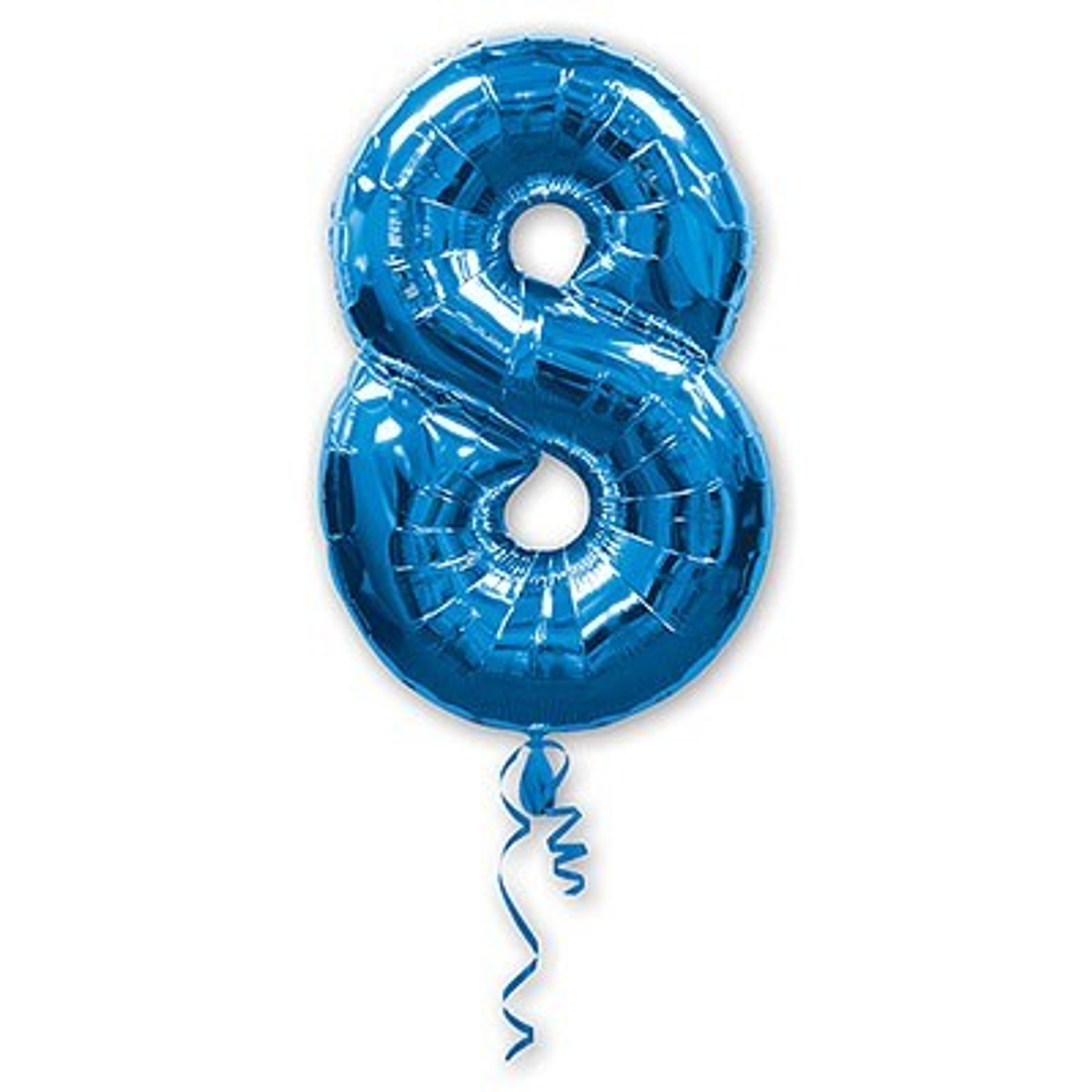 Цифра "8" (цвет на выбор) 1 шт