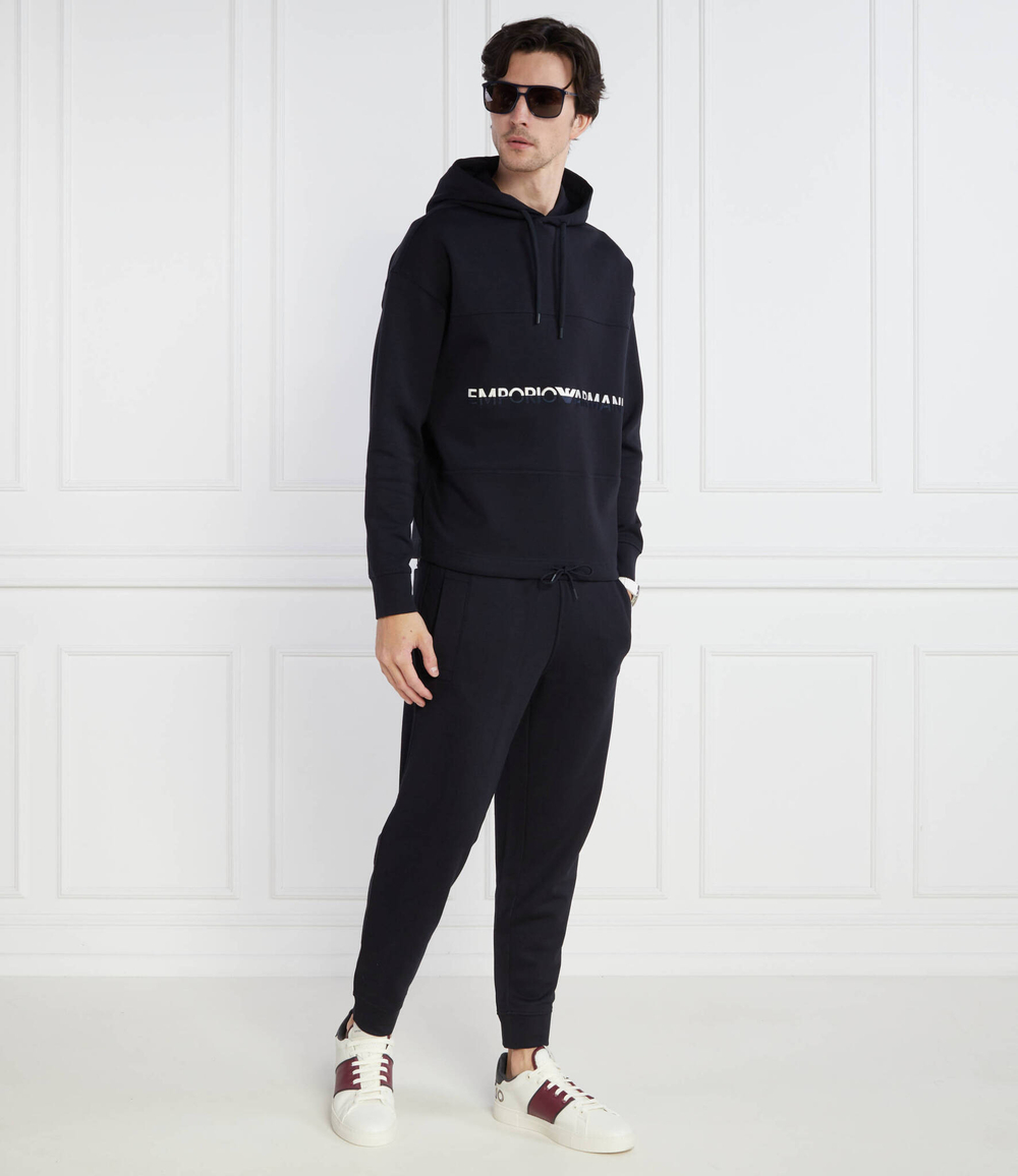 Худи Emporio Armani - темно-синий(6R1MCM 1JHSZ)