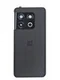 Задняя крышка для OnePlus 10 Pro черная (Volcanic Black) со стеклом камеры