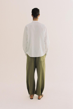 ZARA БРЮКИ-ДЖОГГЕРЫ — ZW COLLECTION, ХАКИ