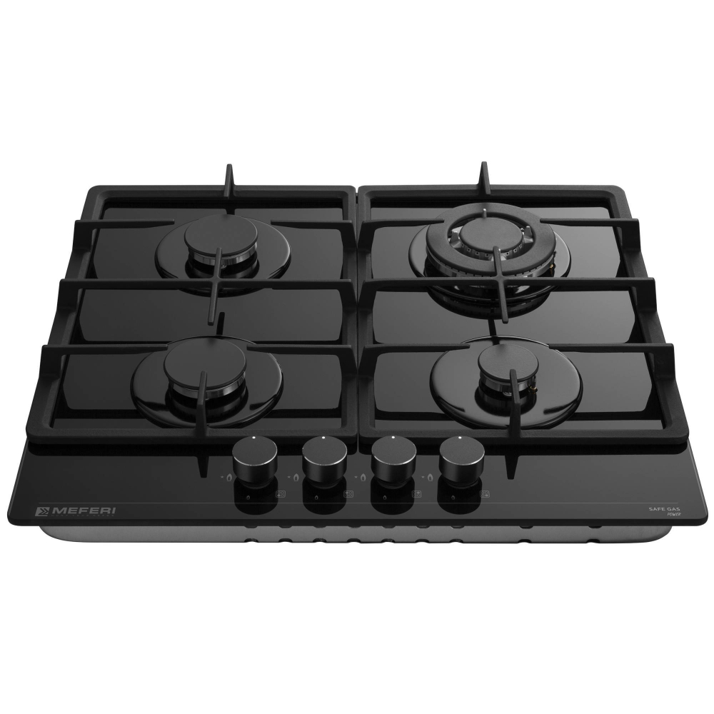 Газовая варочная панель Meferi MGH604BK GLASS POWER фото 21