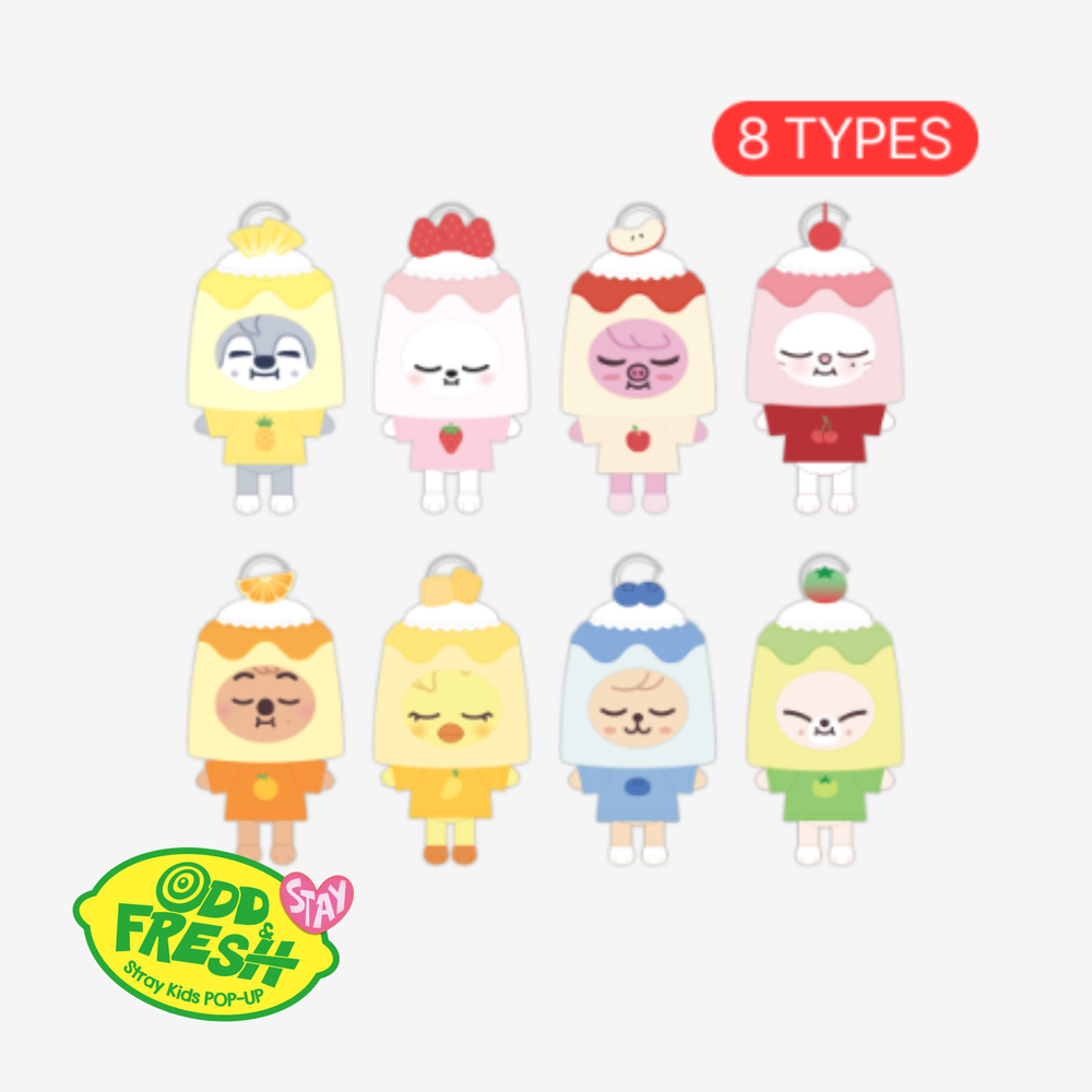 Мини-плюшевая игрушка SKZOO версия «Пироженка» ODD & FRESH POP-UP - SKZOO PLUSH MINI CAKE VER.