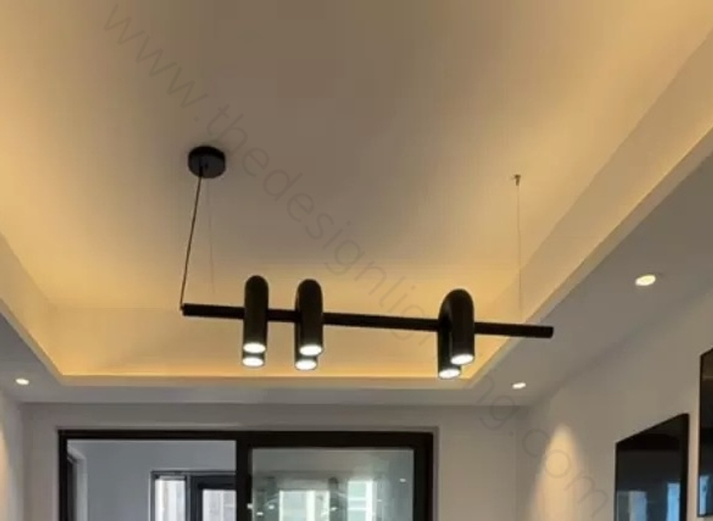 Pendant design lamp-трек Cirkus by AGO Lighting (Black)