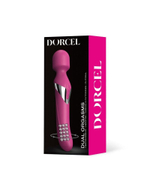 Розовый двусторонний вибромассажер Dual Orgasms - 23,5 см. (Цвет: розовый)