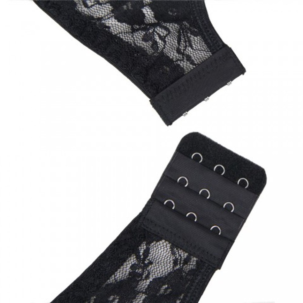 Кружевной пояс для чулок Black Sexy Lace, M-L