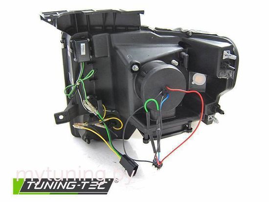 Передние фары Tube Light для Ford F150 XII (08-14) хромированные