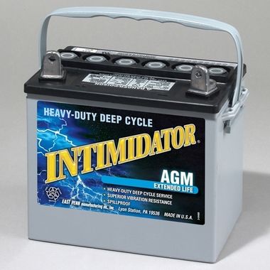 Аккумулятор тяговый DEKA 8AU1 ( 12V 32Ah / 12В 32Ач ) - фотография