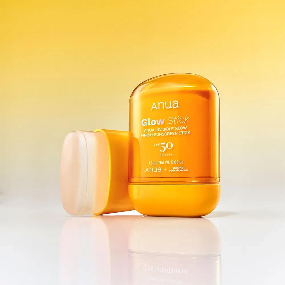 Стик солнцезащитный Anua Invisible Glow Finish Sunscreen Stick SPF50+ 18г