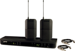 SHURE BLX188E M17 662-686 MHz двухканальная радиосистема с двумя поясными передатчиками BLX1