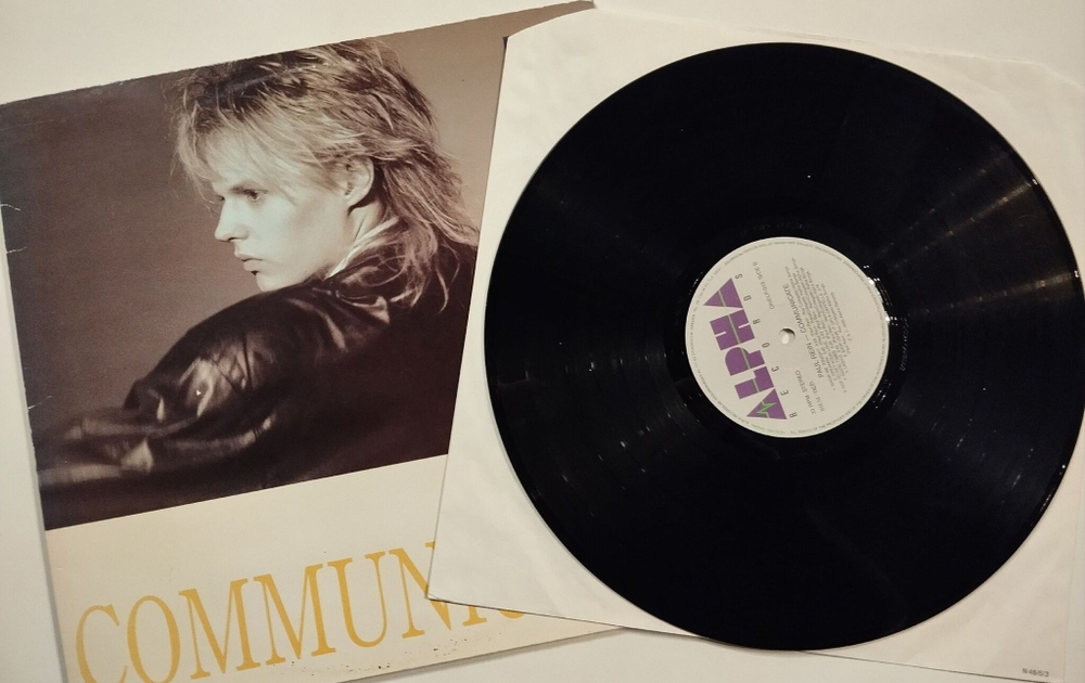 Винтажная виниловая пластинка LP Paul Rein Communicate (Sweden 1986)
