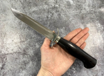 Нож Разведчик НР-40, 95Х18, чёрный граб, ИП А.Петров