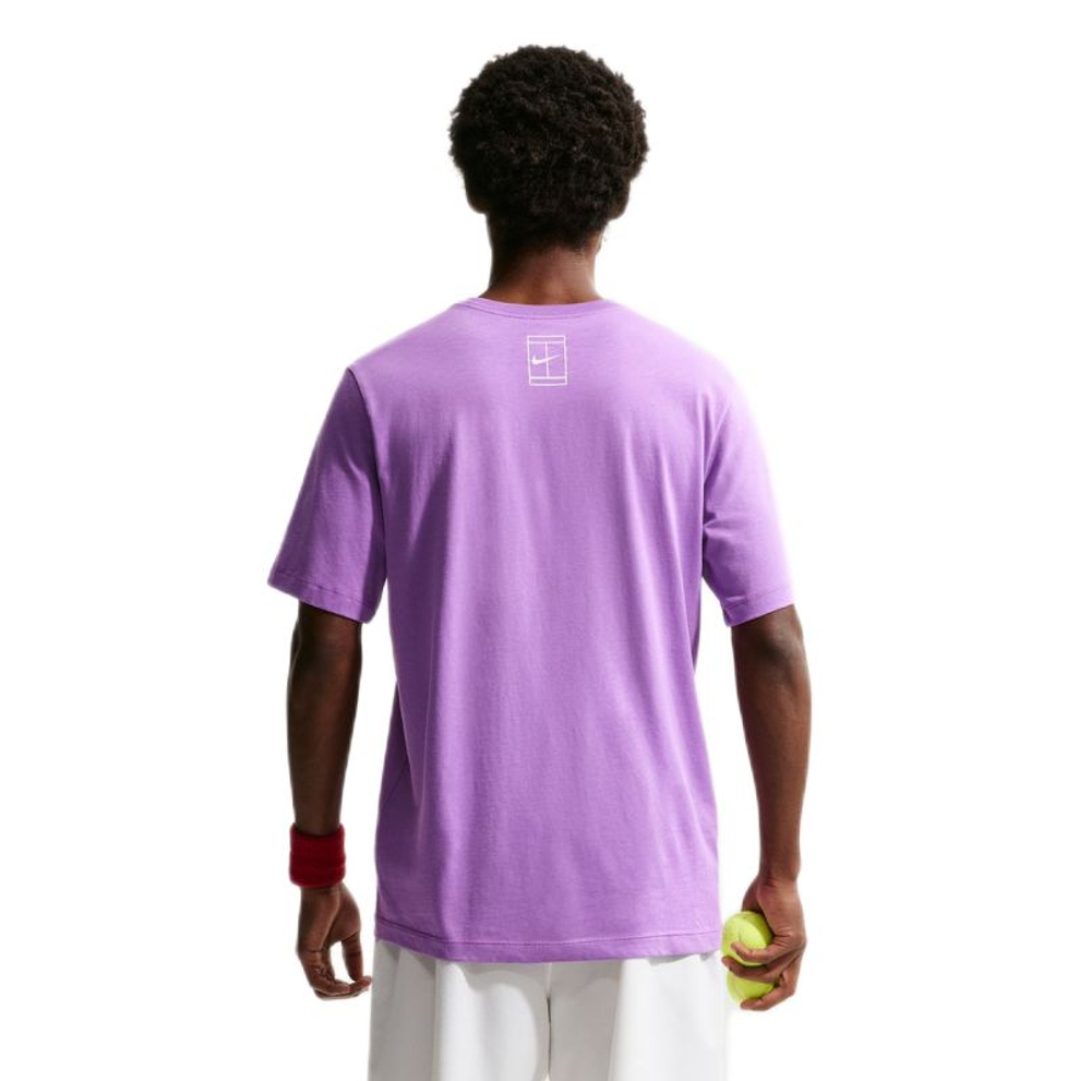 Теннисная футболка Nike Court Tennis - bright violet