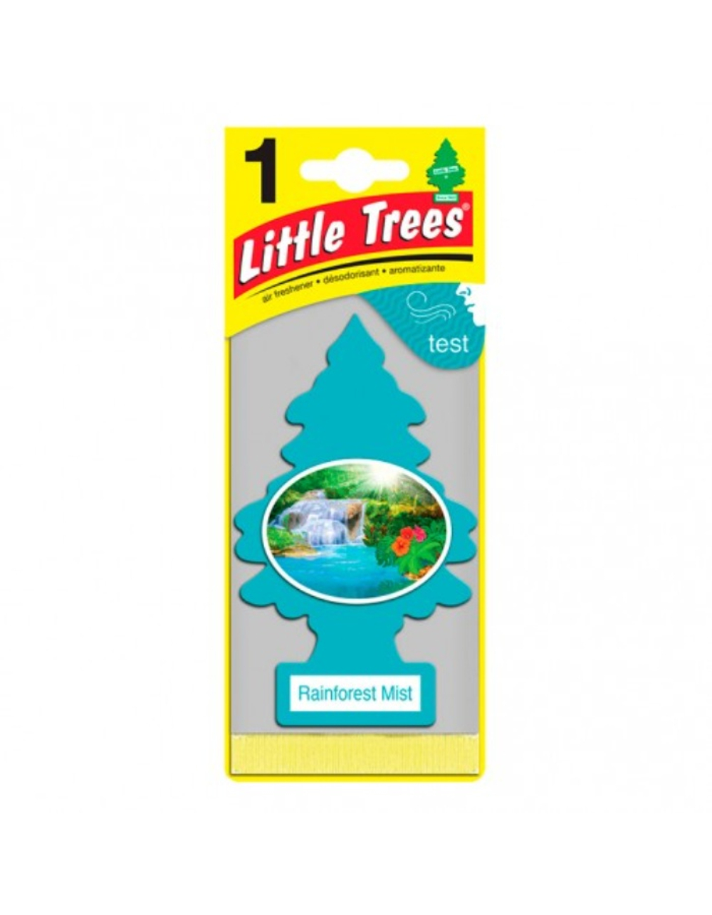 Car-Freshner Ароматизатор Ёлочка Car-Freshner Rainforest Mist Тропический туман