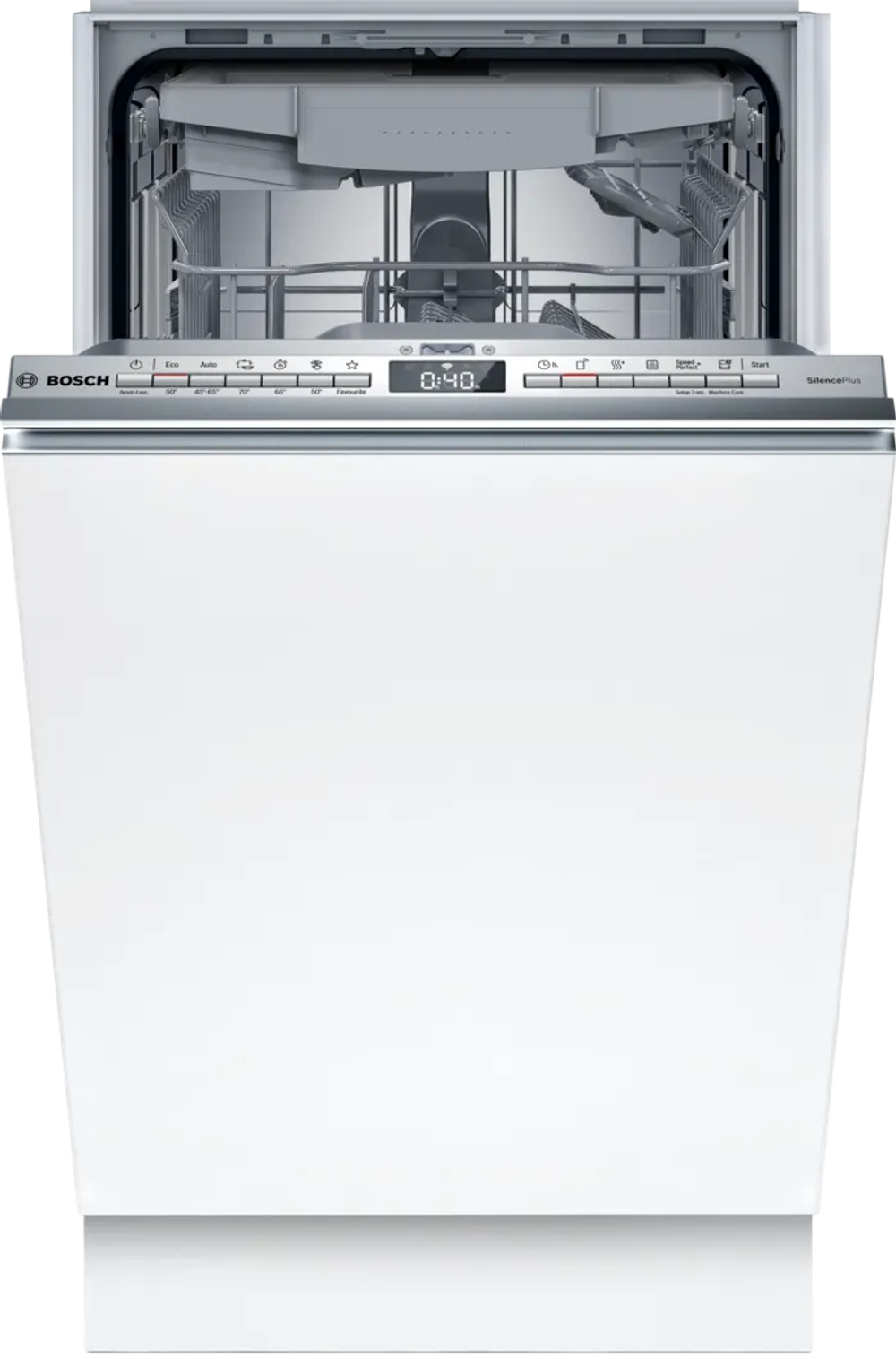 Встраиваемая посудомоечная машина Bosch SPV4HMX10E нерж. сталь