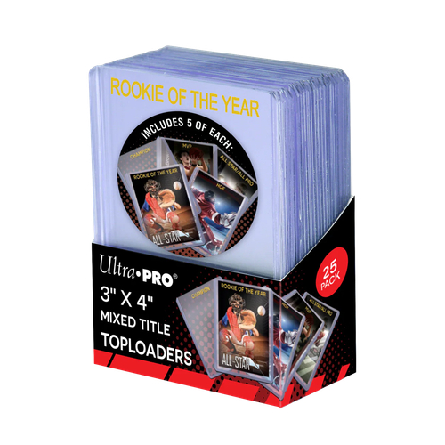 Топлоадеры Ultra Pro 3"x4" Mixed Title (25шт. в пачке)