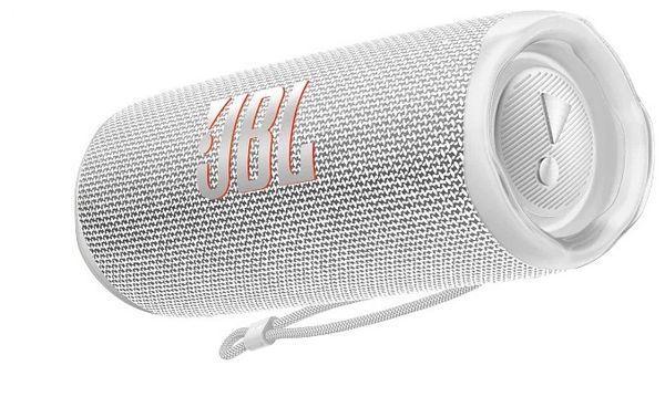 Колонка портативная JBL Flip 6, 30Вт, белый