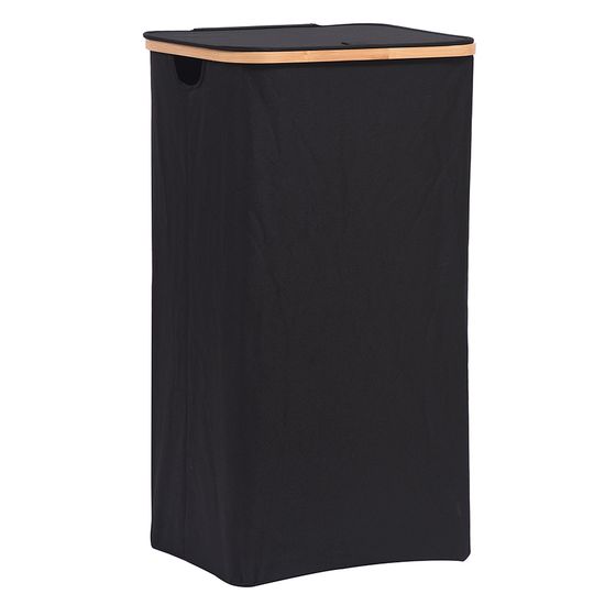 Корзина для белья neat tall, 41х35х74 см, черная